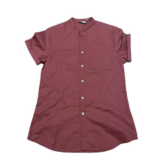 ASOS Other - asos design button through jersey shirt, size medium